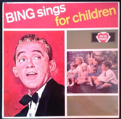 Disco LP BING CROSBY - Bing Canta Para Niños AH139 Ace Of Hearts 1967 Reino Unido Pop Usado