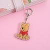 1/12Pcs Disney Winnie the Pooh Acrylic Car Keychain Cute Backpack Pendant Funny Bag Charms Accessories Decoration Holiday Gifts