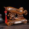 Resin Lucky Dragon Fish Decoration Statue - Sculpture Crafts  High Quality Home Living Room Office Decoration Animal Statue