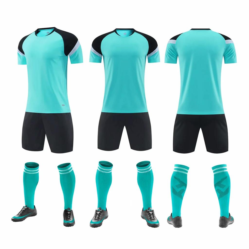 Football Uniform Set, Men'S Personality Team Uniform, Football Sports Training Clothing, Children'S Short Sleeve Football Clothes