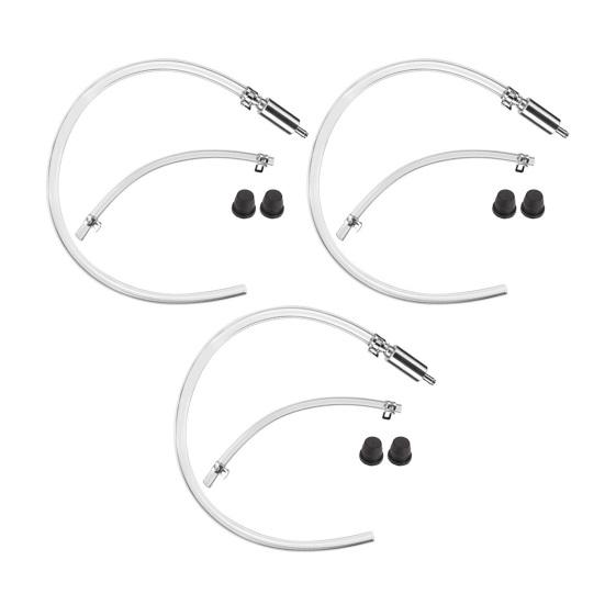 Tubo Spurgo Freni Kit Spurgo Liquido Freni Universale Facile da Usare Auto Moto Valvola di Ritegno Monodirezionale Tubo Kit Attrezzi Spurgo