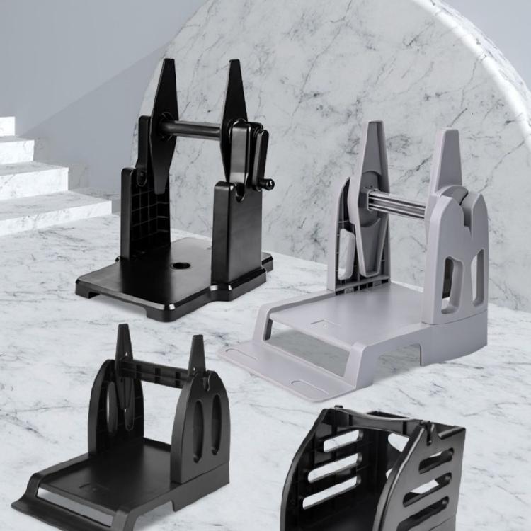 Thermo-Etikettenhalter Druckerständer für Barcode-Drucker Etikettenregal Externer Rollenpapierhalter Zubehör Handbuch