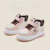 Children's Sports Shoes 2025 Spring and Autumn Boys High Top Casual Board Shoes Girls Soft Soled Small White Shoes
