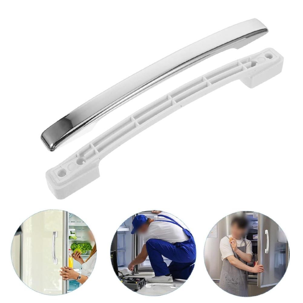 310mm Length Plastic Replacement Handle for Refrigerator Doors Compatible with Various Refrigerator and Display Cabinet Models