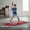 Mat Sturdy Batting with Home Plate Wipe-Clean for Backyard Practice