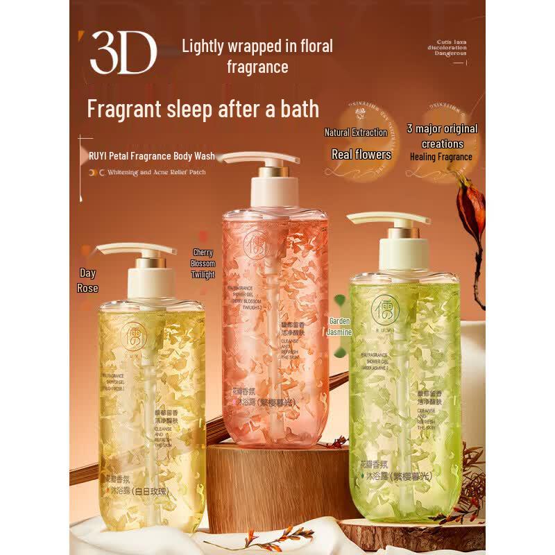 RUYI Cherry Blossom Petal Shower Gel