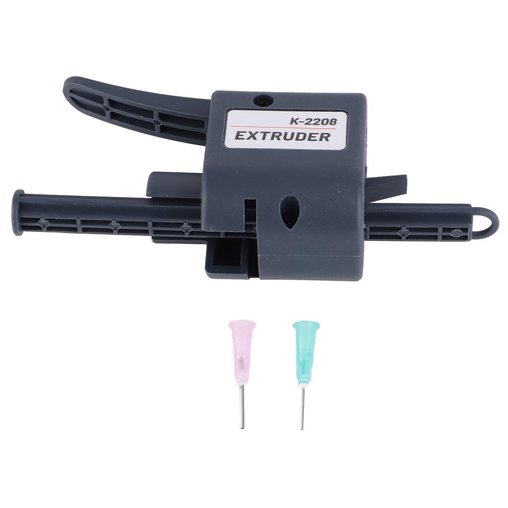 K2208 Solder Paste Extruder with 1.3mm 1.3mm Nozzles Portable Soldering Flux Glue Dispenser