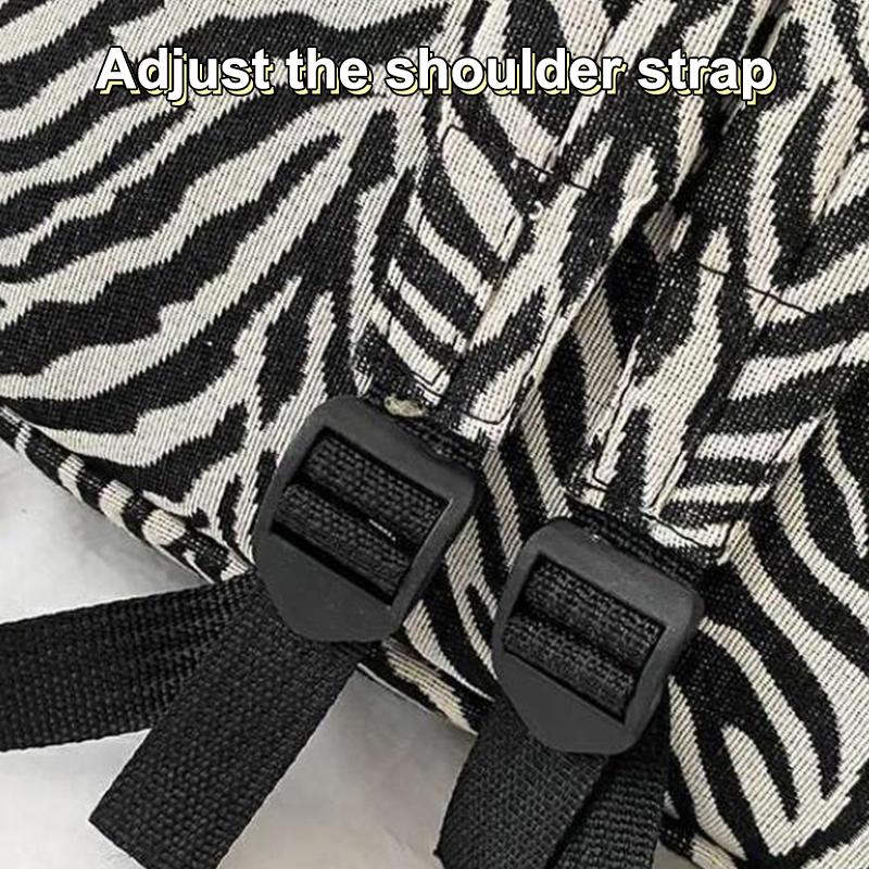 Canvas Backpack, Women'S Backpack, Anti-Theft Shoulder Bag, Teenage Girls'  Book Bag, Women'S Backpack