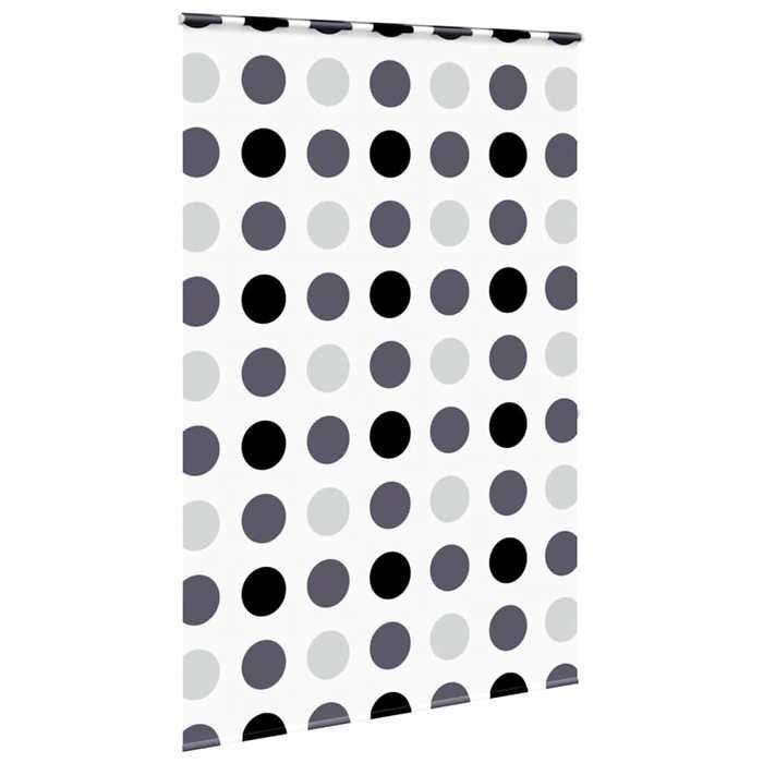 VidaXL Store enrouleur de douche avec cassette largeur du tissu 156 cm, store de douche, store enrouleur de rideau de 4014963