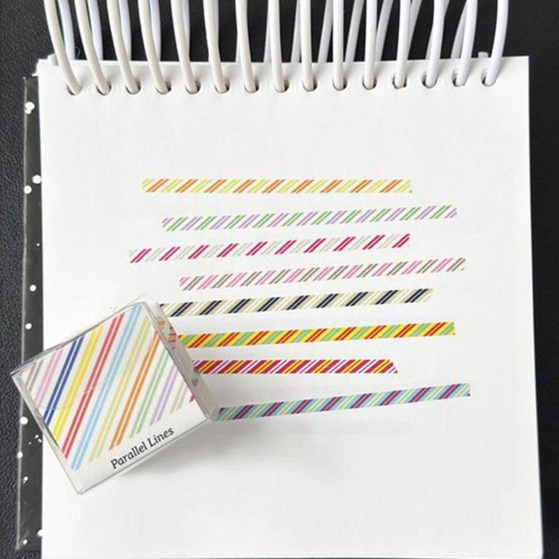 8 Rollen 3mmX5m Dekoband Set Punktgestreiftes Muster Bastelband für Scrapbooking Journal Planer Bastelprojekt Verpackung