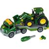 Vrachtwagen met John Deere Tractor