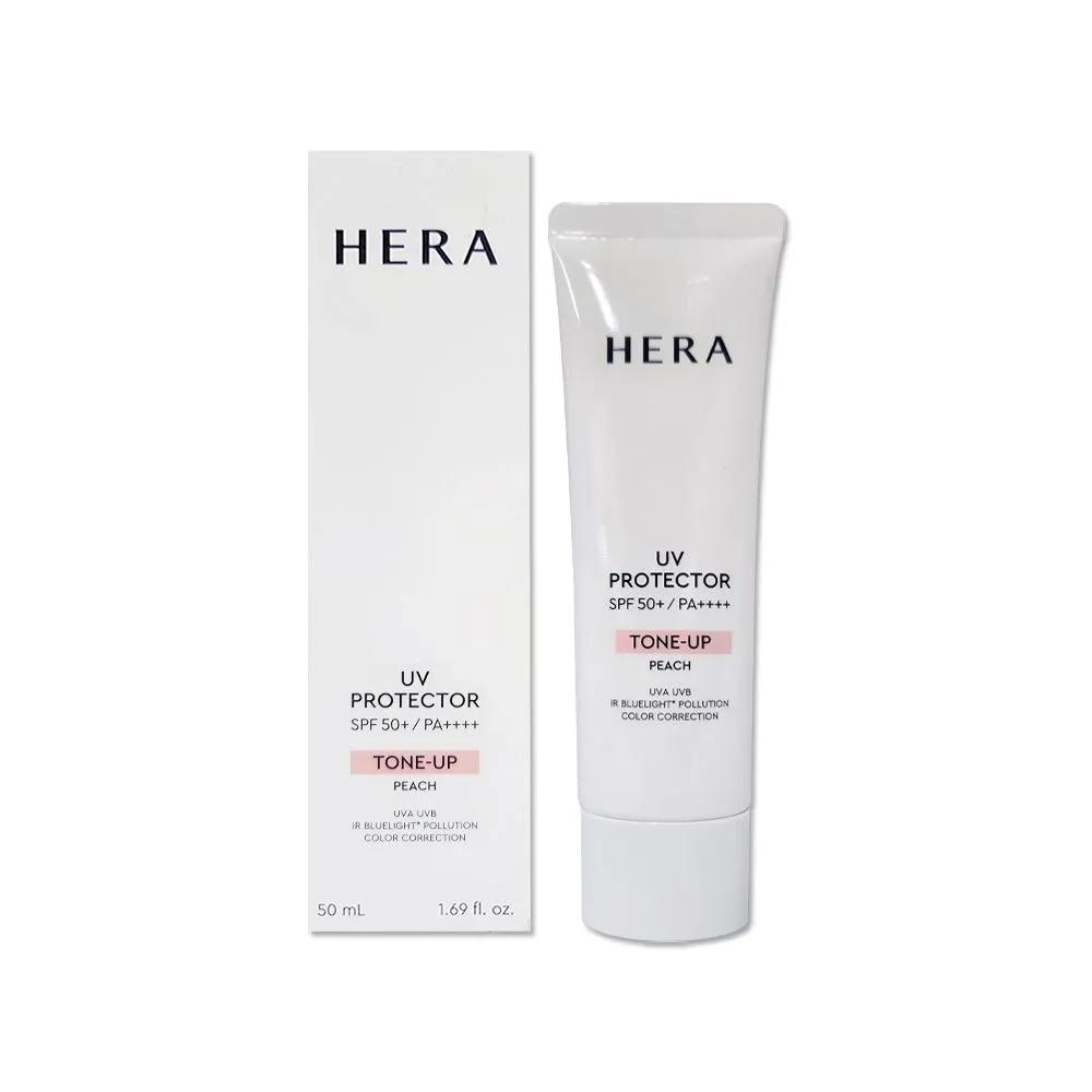 Hera UV Protector Tone-Up Peach 50ml 1 Unit, Newly Renewed Sunscreen