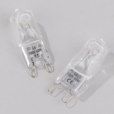 40W G9 Ofenlicht Hochtemperaturbeständige Halogenlampe Für Kühlschränke Öfen Ventilatoren