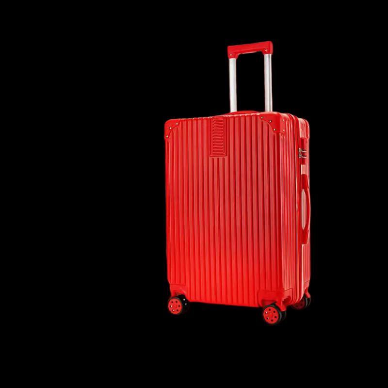 Red Wedding Travel Suitcase 20 inch