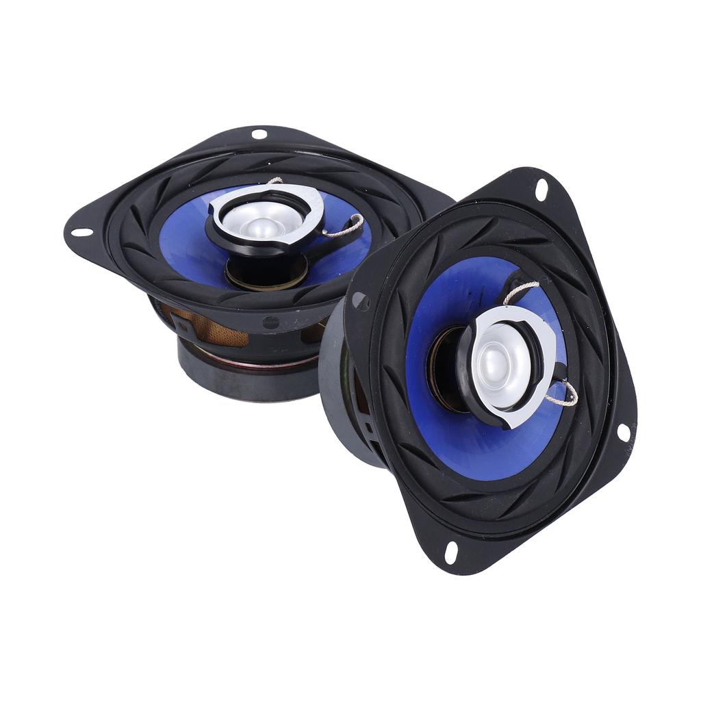 Pair Car Coaxial Speaker Metal Stereo Music Full Frequency Sensitive Universal