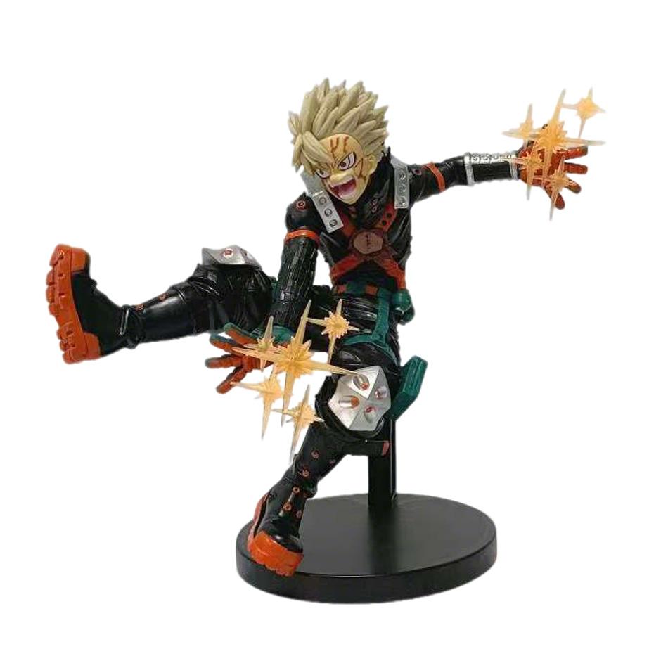 18cm Boku no My Hero Academia Anime Figures Katsuki Bakugou Action Figure My Hero Academia Model PVC Statue Toys Gifts