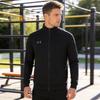 Under Armour Casual Minimalist Versatile Business Fashion Sports Fitness Travel Zip Jacket Unisex jackets Black 26500405-001