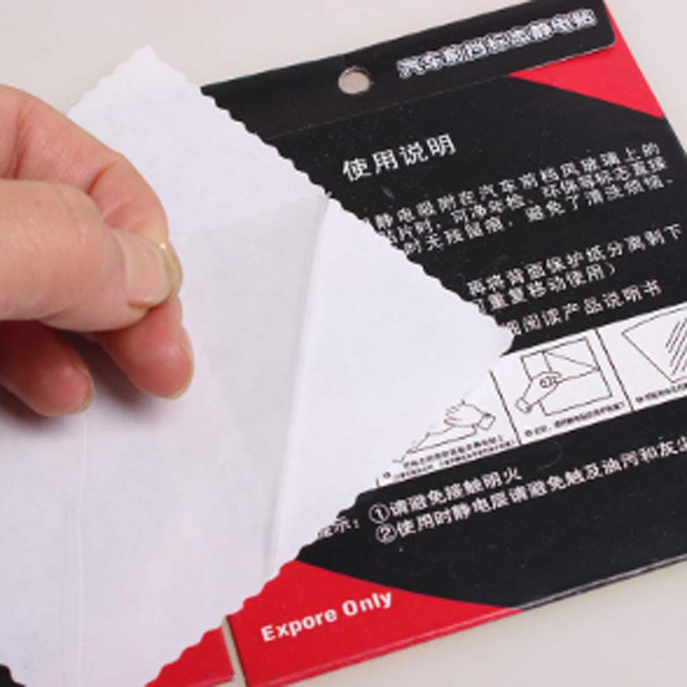 HJ Vehicle Inspection Sticker Static Electricity Inspection Mark Sticker No