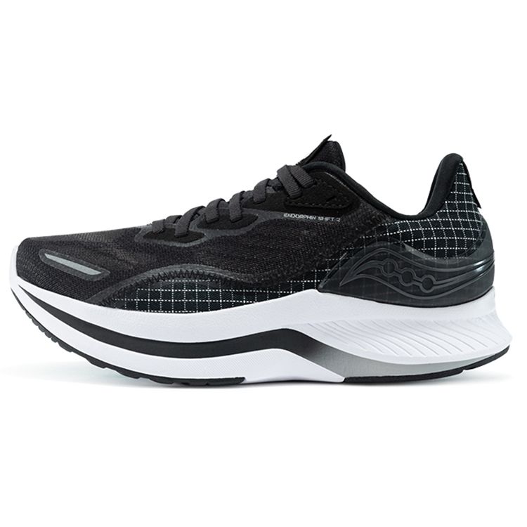 Saucony Endorphin Shift 2 Black White Women Sneakers S10689-10
