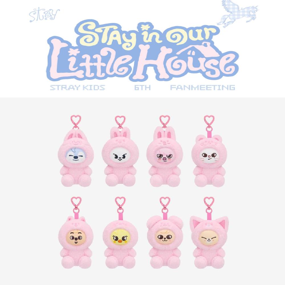 Pre-order Stray Kids 6th Fanmeeting Stay In Our Little House SKZOO Plush Toy Ver.