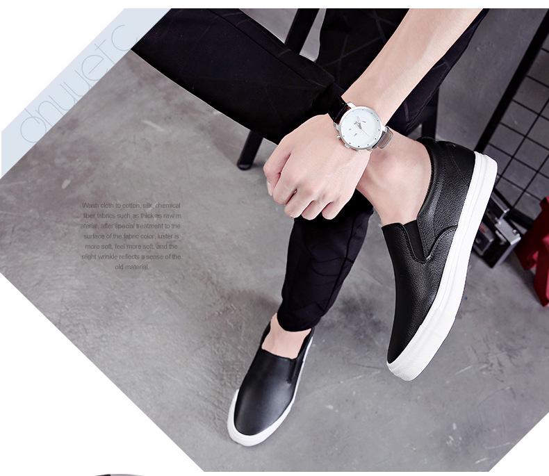 Unisex Weiße Canvas Slip-On Sneaker: Freizeitschuhe mit weicher Sohle für Männer, Jugendliche und Frauen; Perfekt zum Tanzen, Entspannen und für den Partnerlook.