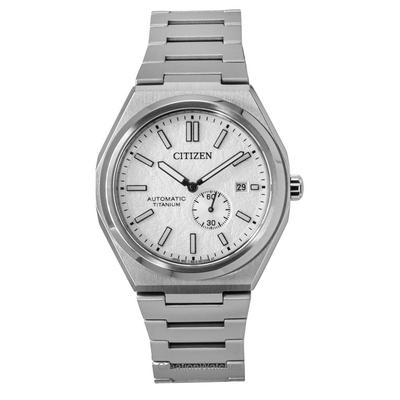 Zenshin Super Titanium Silver Dial Automatic NJ0180-80A 100M Men's Watch