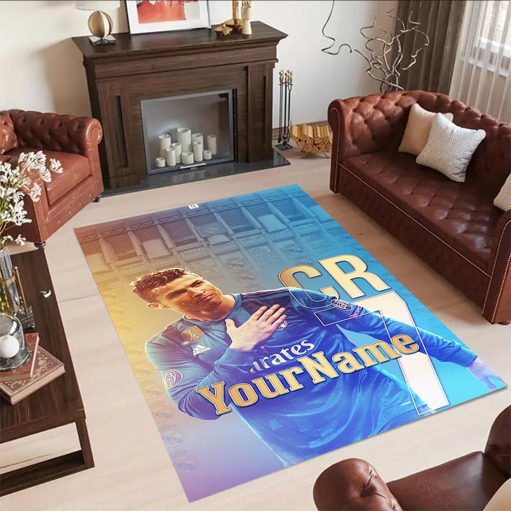 Juventus Customized Name Carpet Design for Kitchen Balcony Playrooms Entryway Anti-slip Rug Office home decor Gift for Festivals