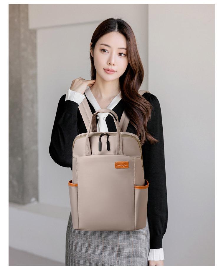 Damenmode Laptop-Rucksack - Große Kapazität, Multifunktionale Oxford-Stoff Schul- und Reisetasche