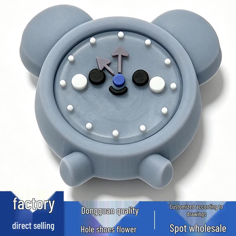 Crocs Cute Cartoon Flower Shoe Buckles: Versatile PVC Pencil Accessories