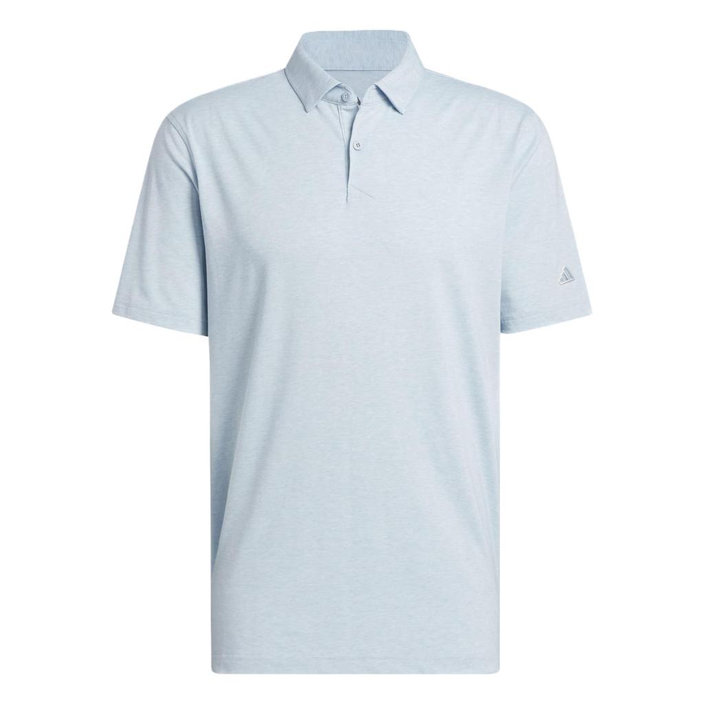 Adidas Go-To Lightweight Breathable Soft Comfortable Short Sleeve Golf Retro Sports Polo Men Polo Shirts Miracle-Blue JN8265