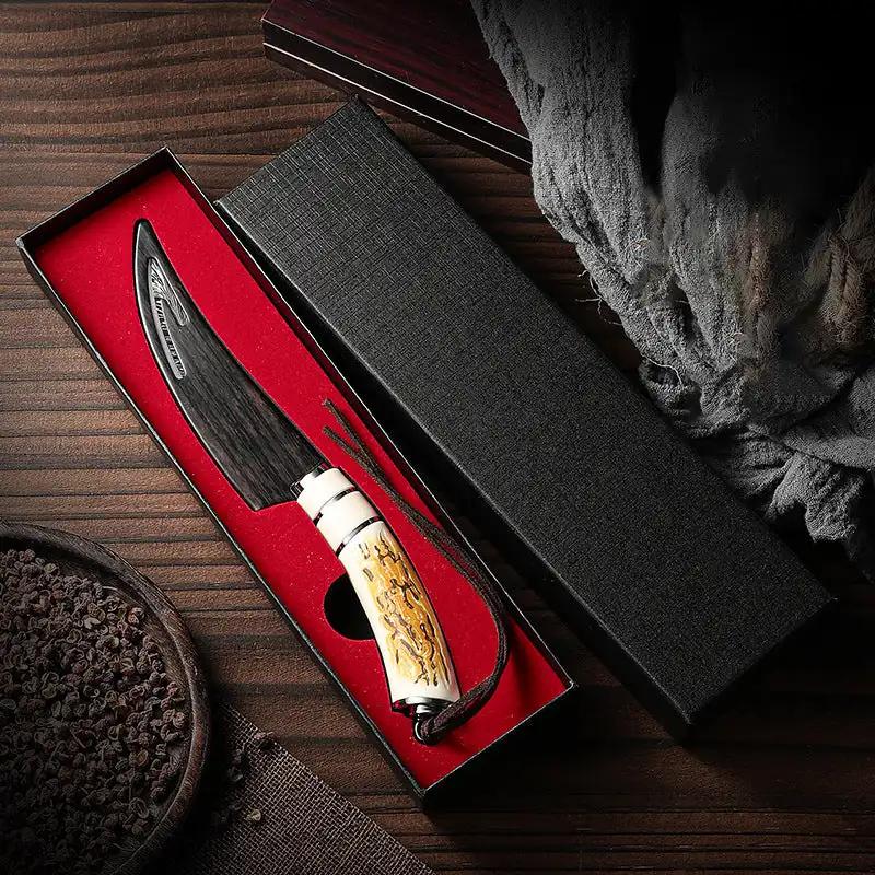 High quality professional kitchen knives forged with Damascus steel texture Japanese chef knives kitchen accessories fruit knive