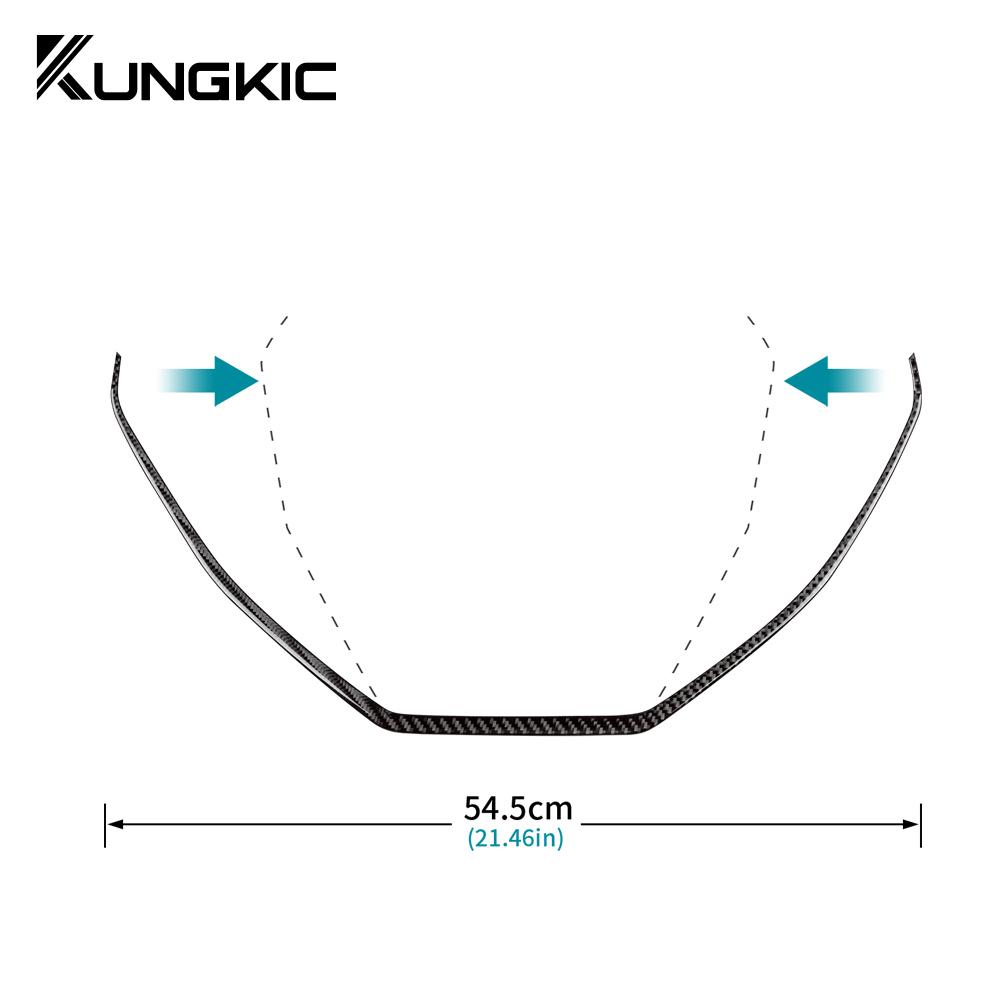 For Subaru WRX/ WRX STI 2025 2025 2025 Real Soft Carbon Fiber LHD RHD Accessories Central Control Navigation Frame Interior Trim