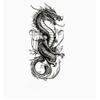 Waterproof Dragon Pattern Tattoo Stickers Men'S Temporary Tattoo Stickers Fake Tattoo For Women Hand Arm Chest Body Art