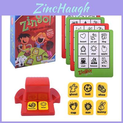 Childrens Zingo Interactive Letter Matching Card Set Plastic Educational Toy For Early Learning