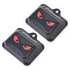 Red Strobe Animal Repellent, Weatherproof Coyote Deterrent, Automated Solar Charging Repeller for Nocturnal Animal Defense System in Gardens Orchards