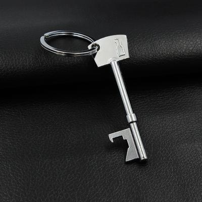 Metal Keychain Opener Function Car Key Holder