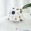 Summer Panama Baby Girls Hat Autumn Cartoon Boys Fisherman Hat Baby Sun Hat Outdoor UV Bucket Hat for Kids Toddler Bonnets