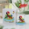 Idea Lovely Animal Nanobricks Micro Diamond Block Cute Birds Park Set Parrot Model 3D Walls Brick Construction Toys For Kid Gift