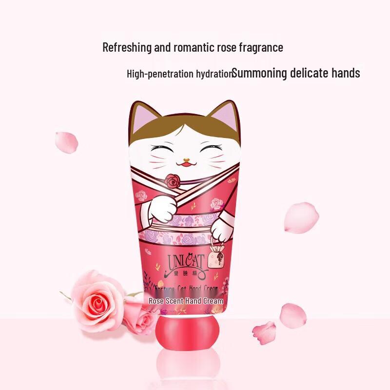 UNI CAT Rose Scented Hydrating Hand Cream