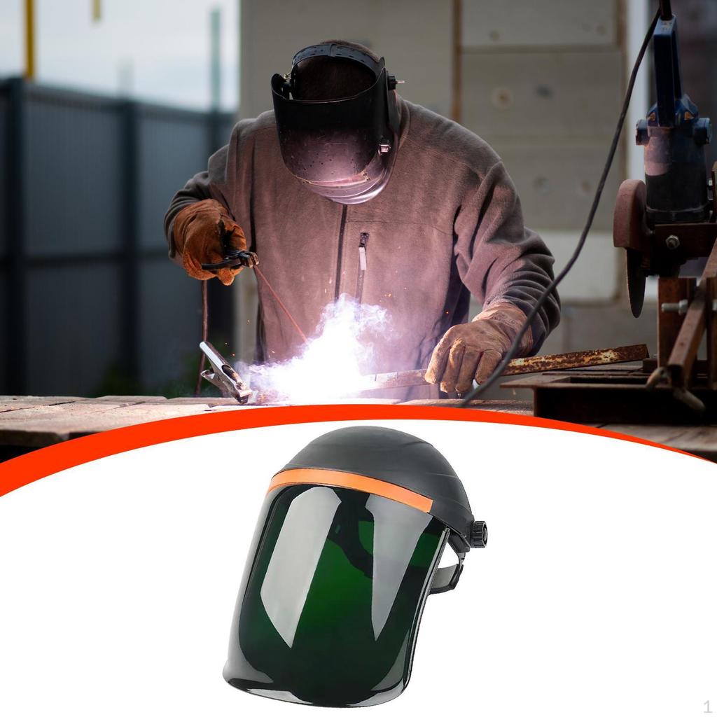 Schweißergesicht mit Schutzhelm, Professioneller hochklappbarer, verstellbarer, leichter Schutz