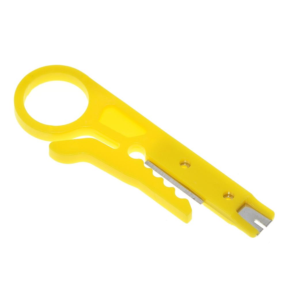 TZT Portable Wire Stripper Knife Crimper Pliers Crimping Tool Cable Stripping Wire Cutter Multi Tools Cut Line Pocket Multitool