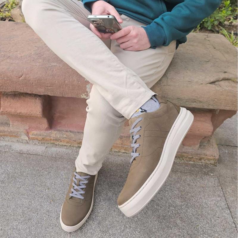 Kožený pánský sneaker. Purapiel Novas 102775