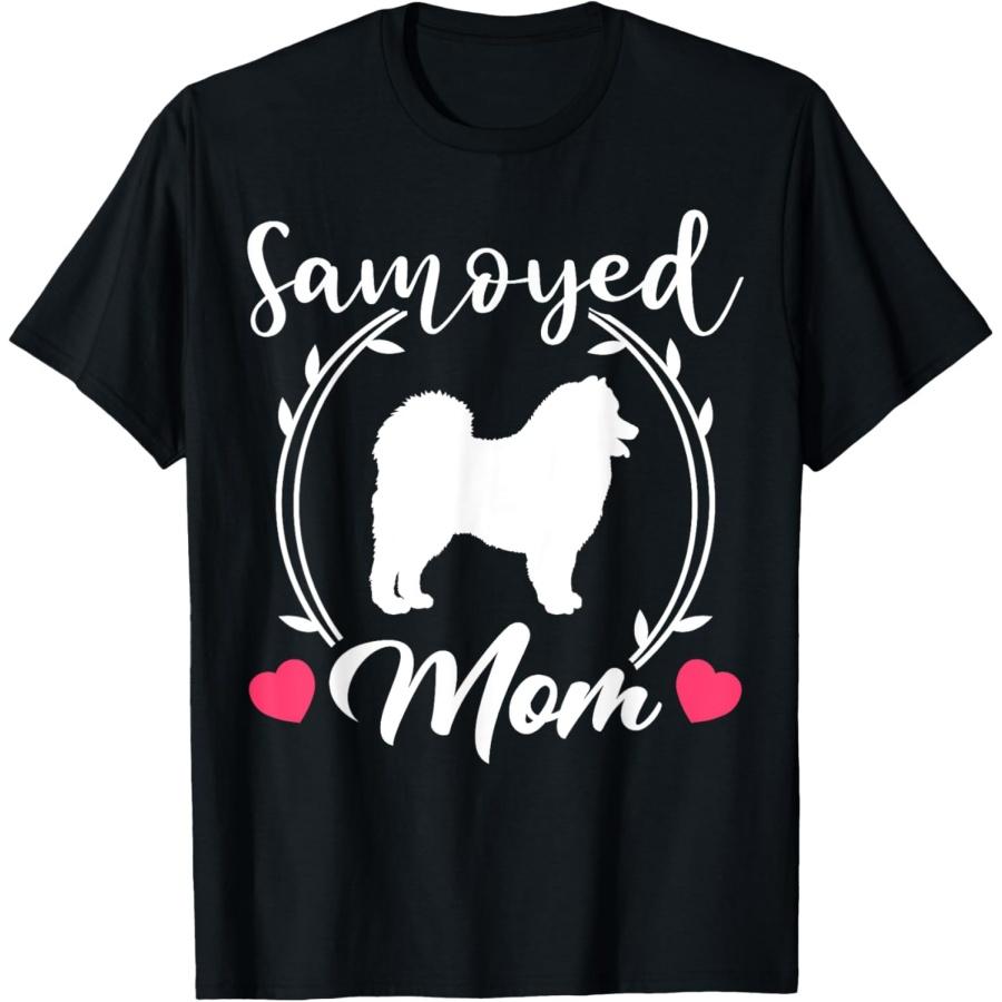

Милая футболка для мамы-самоеда, с собакой-самоедом, для мужчин и женщин XXXXXL чёрный