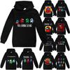 Game Kids Impostor Hoodie Boys Girls Hooded Sweatshirt Jumper Tops