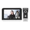 Video Doorbell 7in TFT LCD Intercom Doorphone Wired Wifi Remote Unlocking Monitor