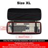 Portable EVA Hard Shell Keyboard Storage Bag Large Capacity Thickened Waterproof Protective Case For Mechanical Gaming Keyboard