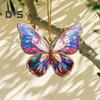 Akrylová barevná závěsná dekorace motýl Oboustranný interiér Venkovní vánoční stromeček Nástěnný závěsný přívěsek zvířátka