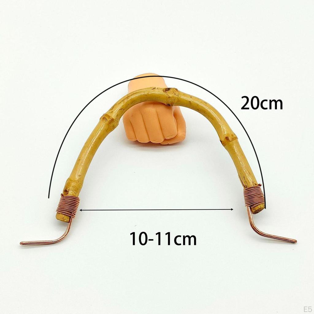 5 stück Teekanne Griffe Messing Haken Robust Hause für Tee Keramik Zubehör Bambus