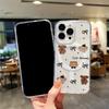 Magnetic Phone Case for iPhone 12 14 16 17 Pro 17 16 15 14 13 12 Pro Max  12 13 14 15  16 High Quality Shockproof Shell Full Protection Cute Style