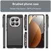 Voor Xiaomi Redmi Note 15 Pro 4G (Globaal) Hoes Beschermende Telefoonhoes Koolstofvezel Textuur Geborsteld
